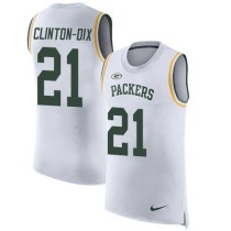 Nike Packers -21 Ha Ha Clinton-Dix White Stitched NFL Limited Rush Tank Top Jersey Nike Packers -21 Ha Ha Clinton-Dix White Stitched NFL Limited Rush Tank Top Jersey