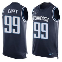 Nike Tennessee Titans -99 Jurrell Casey Navy Blue Alternate Stitched NFL Limited Tank Top Jersey Nike Tennessee Titans -99 Jurrell Casey Navy Blue Alternate Stitched NFL Limited Tank Top Jersey