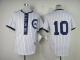 Chicago Cubs -10 Ron Santo White 1909 Turn Back The Clock Stitched MLB Jersey