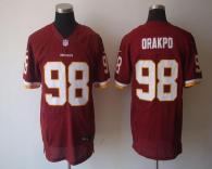 Nike Washington Redskins -98 Brian Orakpo Burgundy Red Team Color Men's Stitched NFL Elite Jersey