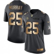 Nike Vikings -25 Latavius Murray Black Stitched NFL Limited Gold Salute To Service Jersey Nike Vikings -25 Latavius Murray Black Stitched NFL Limited Gold Salute To Service Jersey