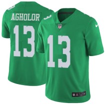 Nike Eagles -13 Nelson Agholor Green Stitched NFL Limited Rush Jersey Nike Eagles -13 Nelson Agholor Green Stitched NFL Limited Rush Jersey