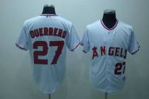Los Angeles Angels of Anaheim -27 Vladimir Guerrero Stitched White MLB Jersey Los Angeles Angels of Anaheim -27 Vladimir Guerrero Stitched White MLB Jersey