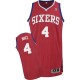 Revolution 30 Philadelphia 76ers -4 Nerlens Noel Red Stitched NBA Jersey