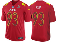 2017 PRO BOWL AFC NDAMUKONG SUH RED GAME JERSEY