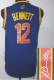 Autographed Cleveland Cavaliers -2 Kyrie Irving Navy Blue Revolution 30 Stitched NBA Jersey