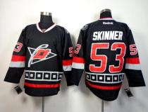 Carolina Hurricanes -53 Jeff Skinner Black Third Stitched NHL Jersey Carolina Hurricanes -53 Jeff Skinner Black Third Stitched NHL Jersey