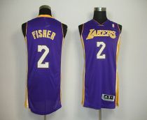 Revolution 30 Los Angeles Lakers -2 Derek Fisher Purple Stitched NBA Jersey Revolution 30 Los Angeles Lakers -2 Derek Fisher Purple Stitched NBA Jersey