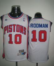 Throwback Detroit Pistons -10 Richard Rodman White Stitched NBA Jersey Throwback Detroit Pistons -10 Richard Rodman White Stitched NBA Jersey