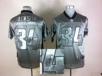 Nike Oakland Raiders #34 Bo Jackson Elite Grey Shadow Men's Stitched NFL Autographed Jersey Nike Oakland Raiders #34 Bo Jackson Elite Grey Shadow Men's Stitched NFL Autographed Jersey