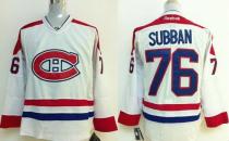 Montreal Canadiens -76 PK Subban Stitched White NHL Jersey Montreal Canadiens -76 PK Subban Stitched White NHL Jersey