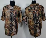 Nike Panthers -1 Cam Newton Camo Realtree Men's Stitched NFL Elite Jersey