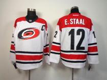 Carolina Hurricanes -12 Eric Staal White Stitched NHL Jersey Carolina Hurricanes -12 Eric Staal White Stitched NHL Jersey