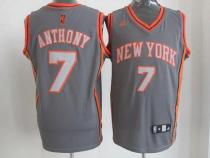 New York Knicks -7 Carmelo Anthony Grey Graystone Fashion Stitched NBA Jersey New York Knicks -7 Carmelo Anthony Grey Graystone Fashion Stitched NBA Jersey