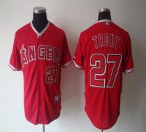 Los Angeles Angels of Anaheim -27 Mike Trout Red Cool Base Stitched MLB Jersey Los Angeles Angels of Anaheim -27 Mike Trout Red Cool Base Stitched MLB Jersey