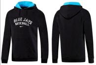 Toronto Blue Jays Pullover Hoodie Black Blue