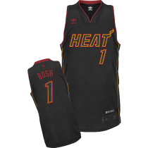 Miami Heat -1 Chris Bosh Carbon Fiber Fashion Black Stitched NBA Jersey Miami Heat -1 Chris Bosh Carbon Fiber Fashion Black Stitched NBA Jersey