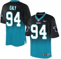 Nike Carolina Panthers -94 Kony Ealy BlackBlue Stitched NFL Elite Fadeaway Fashion Jersey Nike Carolina Panthers -94 Kony Ealy BlackBlue Stitched NFL Elite Fadeaway Fashion Jersey