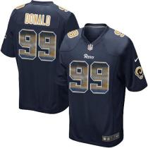 Nike Rams -99 Aaron Donald Navy Blue Team Color Stitched NFL Limited Strobe Jersey Nike Rams -99 Aaron Donald Navy Blue Team Color Stitched NFL Limited Strobe Jersey