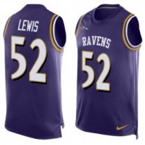 Nike Ravens -52 Ray Lewis Purple Team Color Stitched NFL Limited Tank Top Jersey Nike Ravens -52 Ray Lewis Purple Team Color Stitched NFL Limited Tank Top Jersey