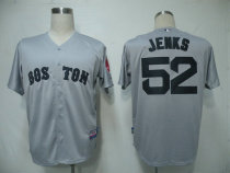 Boston Red Sox #52 Bobby Jenks Grey Stitched MLB Jersey Boston Red Sox #52 Bobby Jenks Grey Stitched MLB Jersey