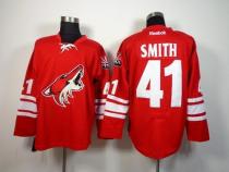 Arizona Coyotes -41 Mike Smith Red Home Stitched NHL Jersey Arizona Coyotes -41 Mike Smith Red Home Stitched NHL Jersey