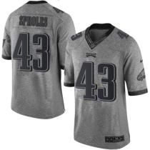 Nike Eagles -43 Darren Sproles Gray Stitched NFL Limited Gridiron Gray Jersey Nike Eagles -43 Darren Sproles Gray Stitched NFL Limited Gridiron Gray Jersey