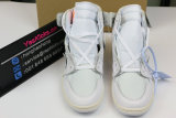 Authentic Off White x Air Jordan 1 White