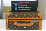 Authentic LV X OFF White X Air Jordan 1 with suitcase