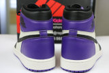 Authentic Air Jordan 1 “Court Purple”