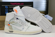 Authentic Off White x Air Jordan 1 White