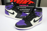 Authentic Air Jordan 1 “Court Purple”