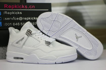 Authentic Air Jordan 4 “Pure Money ”