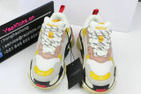 Authentic Balenciaga Triple S white yellow red