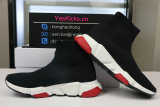 Authentic Balenciaga Speed Trainer black red