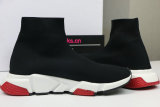 Authentic Balenciaga Speed Trainer black red