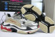 Authentic Balenciaga triple S silver