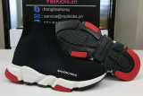 Authentic Balenciaga Speed Trainer black red