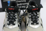 Authentic Balenciaga triple S silver