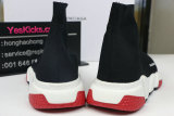 Authentic Balenciaga Speed Trainer black red