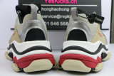 Authentic Balenciaga triple S silver