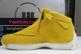 Authentic Air Jordan 18 “Yellow Suede”