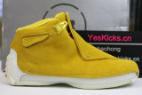 Authentic Air Jordan 18 “Yellow Suede”