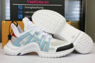 LV Run Away Sneaker Light Gray