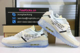 Authenitc OFF-WHITE x Nike Air Max 90 Ice