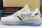 Authenitc OFF-WHITE x Nike Air Max 90 Ice