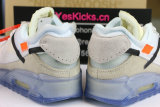 Authenitc OFF-WHITE x Nike Air Max 90 Ice
