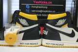 Authentic Air Jordan 1 Retro High OG NRG “No L's” Varsity Maize