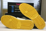 Authentic Air Jordan 1 Retro High OG NRG “No L's” Varsity Maize