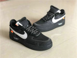 Authentic Off-White x Nike Air Force 1 Low Black